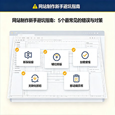 安庆建站-网站制作新手避坑指南：5个最常见的错误与对策