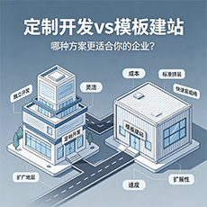 安庆建站-定制开发vs模板建站：哪种方案更适合你的企业？