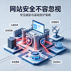安庆建站-网站安全不容忽视：常见威胁与基础防护策略
