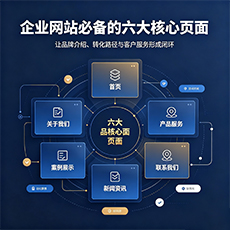 安庆建站-企业网站必备的六大核心页面